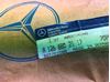 Picture of dashboard lower cover,w126, 1266802117